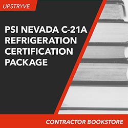 PSI Nevada C-21A Refrigeration Contractor Certification Package