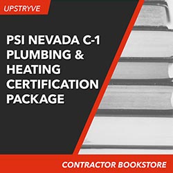 PSI Nevada C-1 Plumbing and Heating Contractor Certification Package