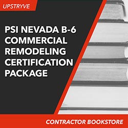 PSI Nevada B-6 Commercial Remodeling Contractor Certification Package