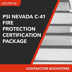 PSI Nevada C-41 Fire Protection Contractor Certification Package