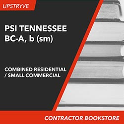 PSI Tennessee BC-A, b (sm)-Combined-Residential/Small Commercial Contractor Book Package
