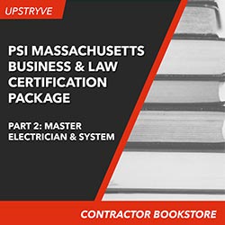 PSI Massachusetts Business and Law (Master Electrician and System Contractor, Part 2) Certification Package