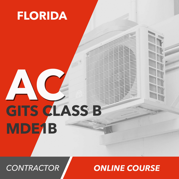 GITS Class "B" Air Conditioning  Contractor - MDE1B Online Course