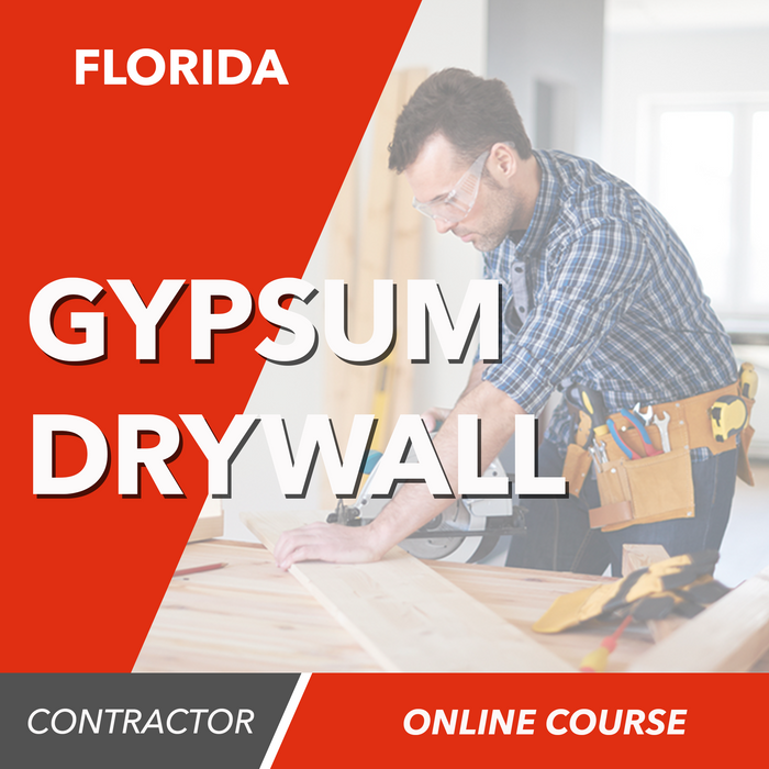Florida Gypsum Contractor Exam Complete Book Set - Trade Books