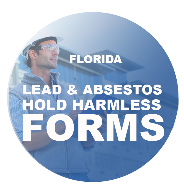 LEAD & ASBESTOS HOLD HARMLESS FORMS