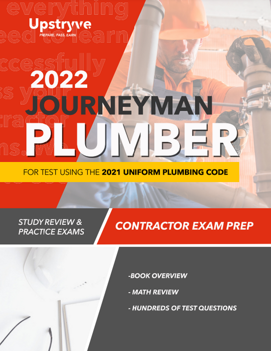 Journeyman Plumber Exam Study Guide Book[Based on the 2021 Uniform Plumbing Code]