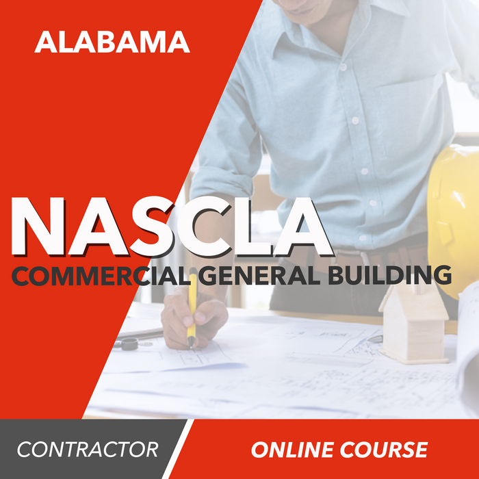 NASCLA Commercial General Building Contractor - Online Exam Prep Course