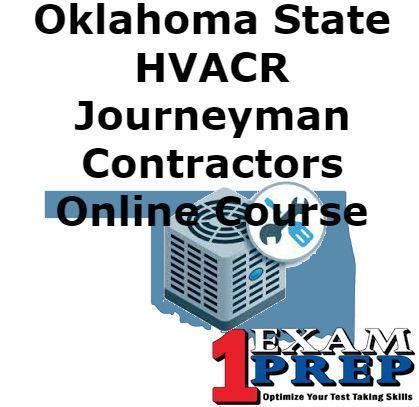 Oklahoma HVACR Limited Journeyman - Online Exam Prep Course