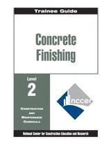 Upstryve's Concrete Finishing Level 2 Trainee Guide, Binder product image provided by Pearson. Upstryve provides access to online contractor course content, exam prep, books, and practice test questions to students and professionals preparing for their state contracting exams.