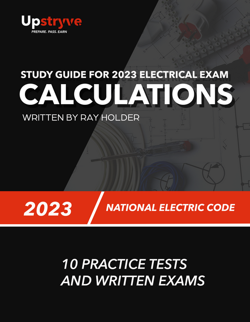 2023 Practical Calculations for Electricians Study Guide Book