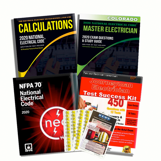 Upstryve's COLORADO 2020 MASTER ELECTRICIAN EXAM PREP PACKAGE product image provided by UpStryve Book Store. Upstryve provides access to online contractor course content, exam prep, books, and practice test questions to students and professionals preparing for their state contracting exams.
