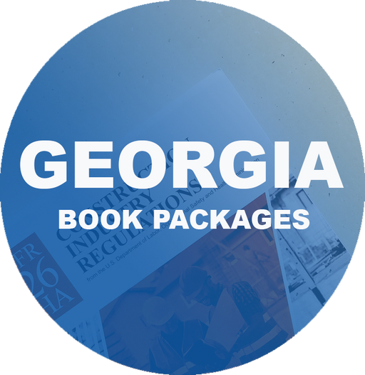 Complete Book Set for Georgia NASCLA Examination for Commercial General Building Contractors 