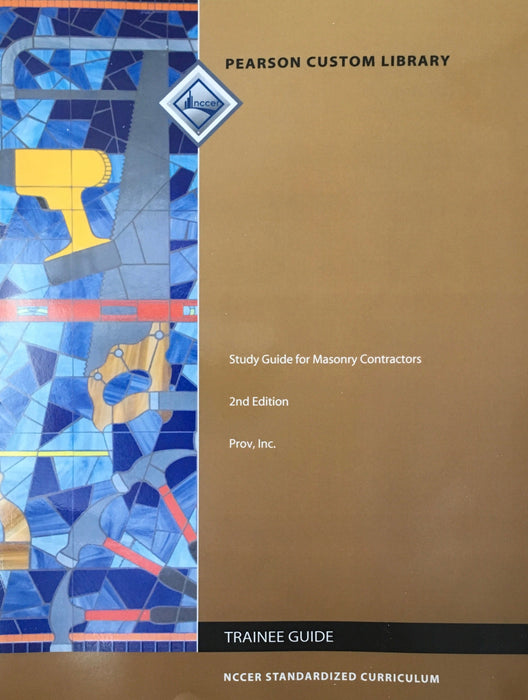 Study Guide for Masonry Contractors, 2nd Edition