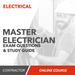 Upstryve's 2023 Master Electrician Exam Questions and Study Guide - Online Test Success Kit product image provided by UpStryve Book Store. Upstryve provides access to online contractor course content, exam prep, books, and practice test questions to students and professionals preparing for their state contracting exams.