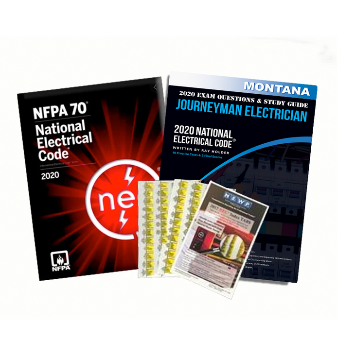 Montana 2020 Journeyman Electrician Exam Prep Package