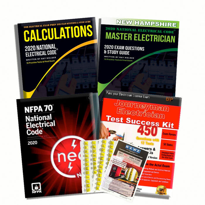 New Hampshire 2020 Complete Master Electrician Book Package